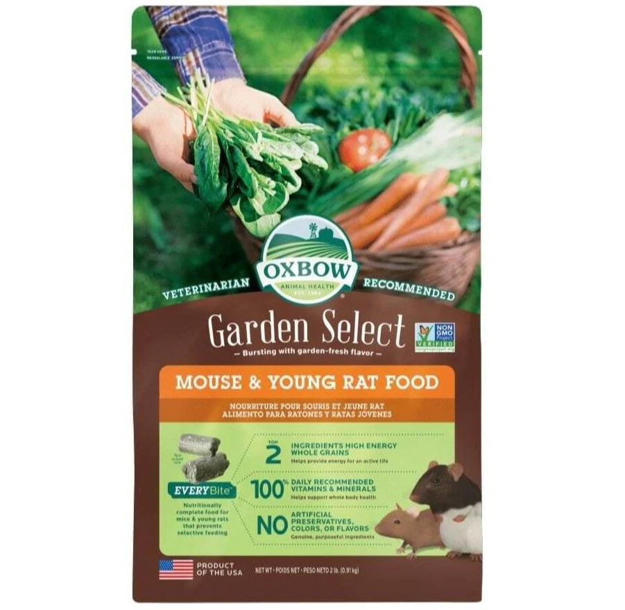 Oxbow Garden Select Mouse and Young Rat Food 0.91kg