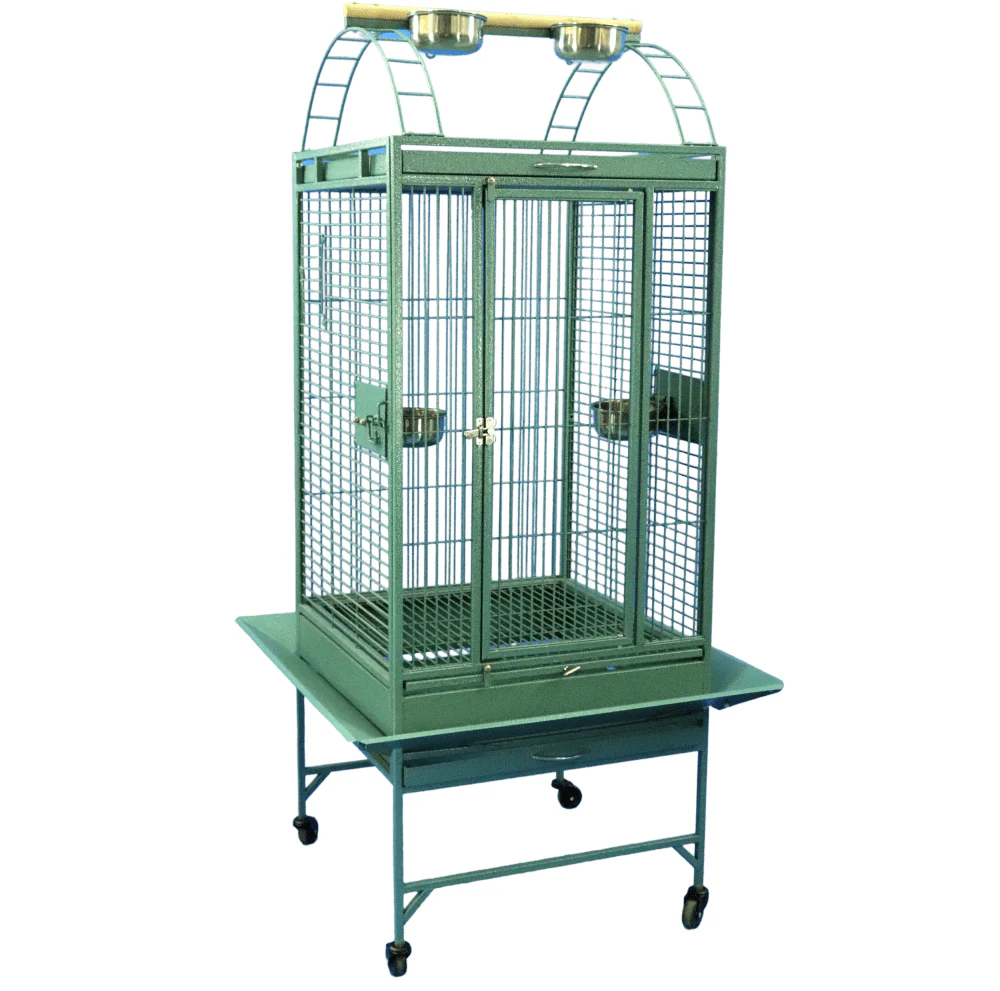 Parrot Bird Cage with Roof Top Perch 55 W x 78 H cm - Image 3