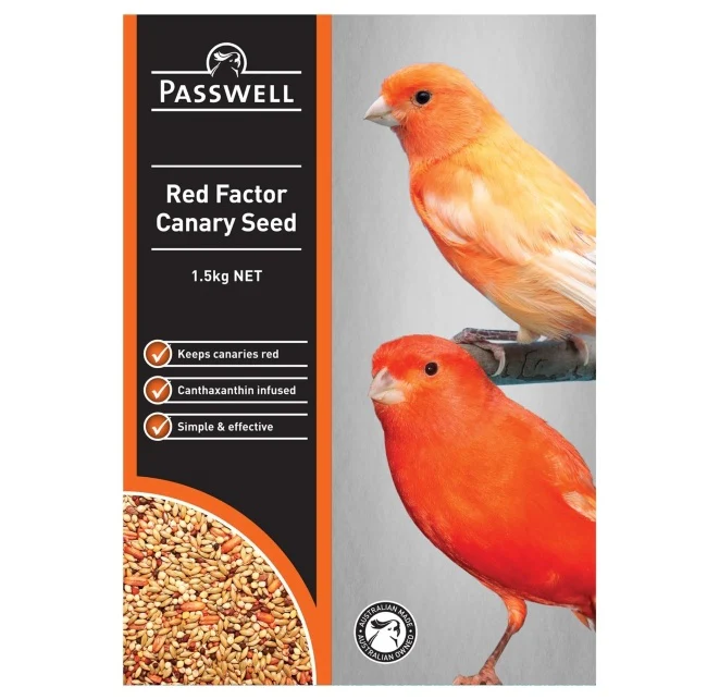 Passwell Red Factor Canary Seed