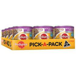 Pedigree Dog Food Cans 700g X 12