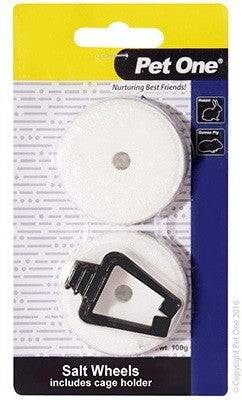 Pet One Salt Lick Wheel Twin Pack 100g