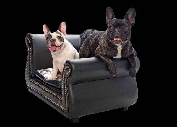 PetObsessed King of Comfort PU Leather Dog Sofa - Image 3