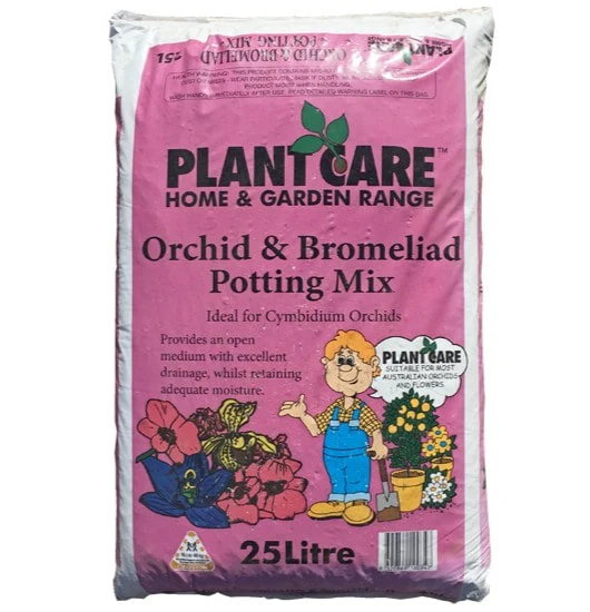 Plantcare Orchid & Bromeliad Potting Mix 25 Litre