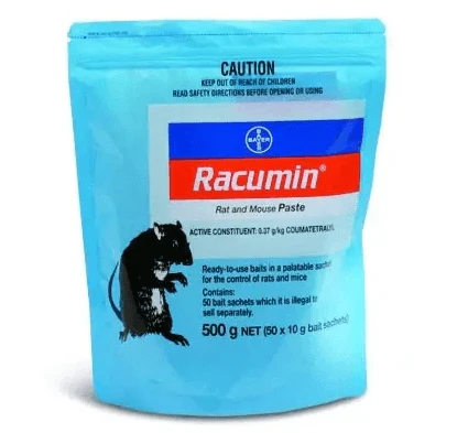 Racumin Rat and Mouse Paste Satchels