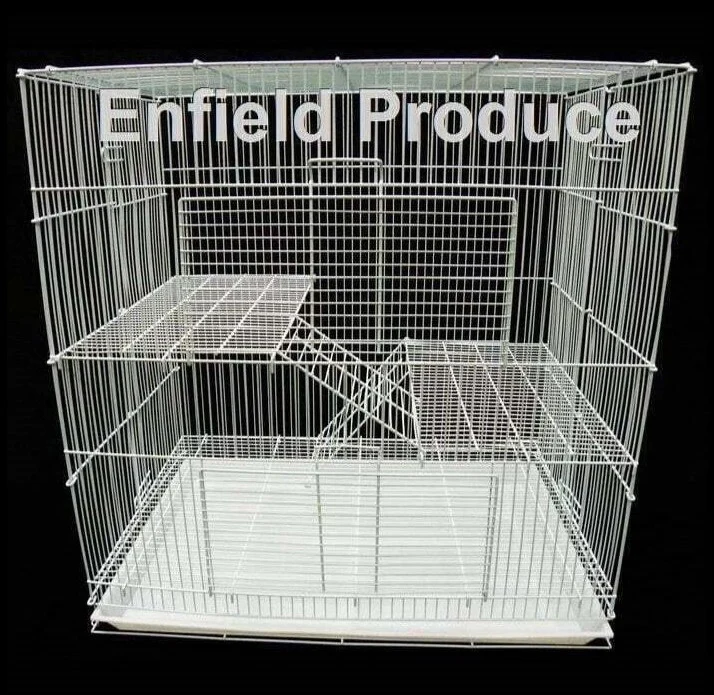 Medium Rat Cage - White (60 cm)