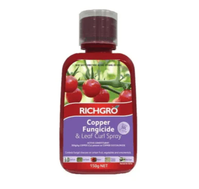 Richgro Copper Fungicide and Leaf Curl Spray 150g