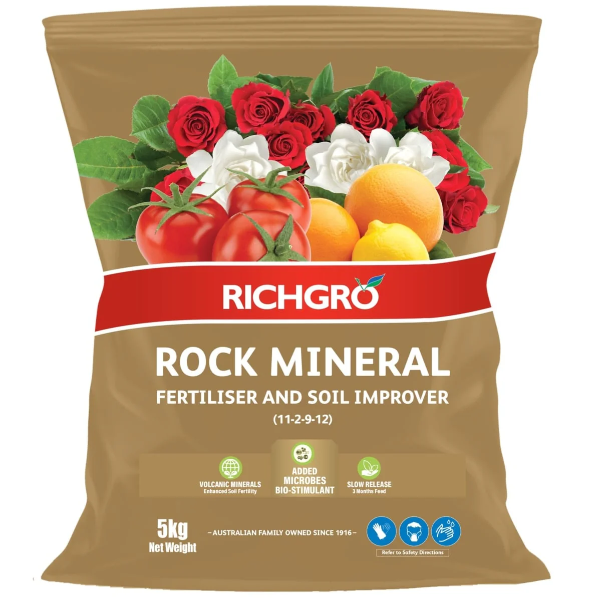 Rock Dust Mineral Fertiliser & Soil Improver 5kg | Richgro