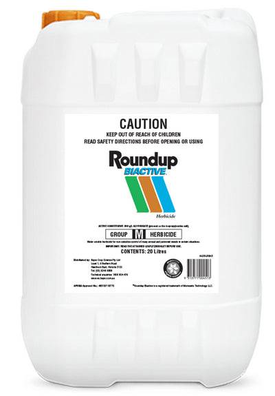Roundup Biactive Weedkiller 20 Litres