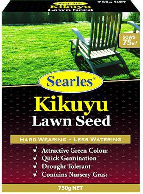 Searles Kikuyu Lawn Seed Blend 750g