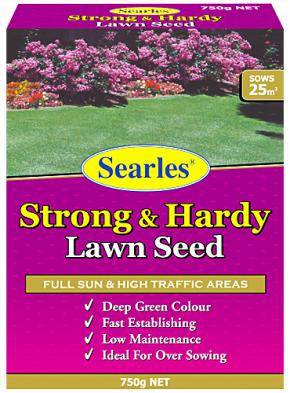 Searles Strong & Hardy Lawn Seed 750g