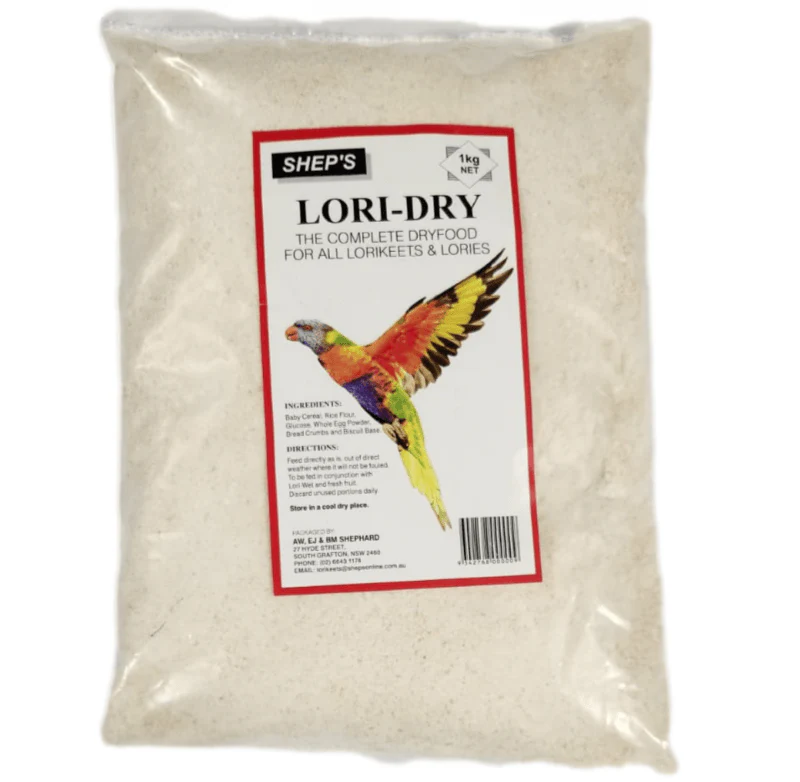Sheps Lori Dry Lorikeet Food