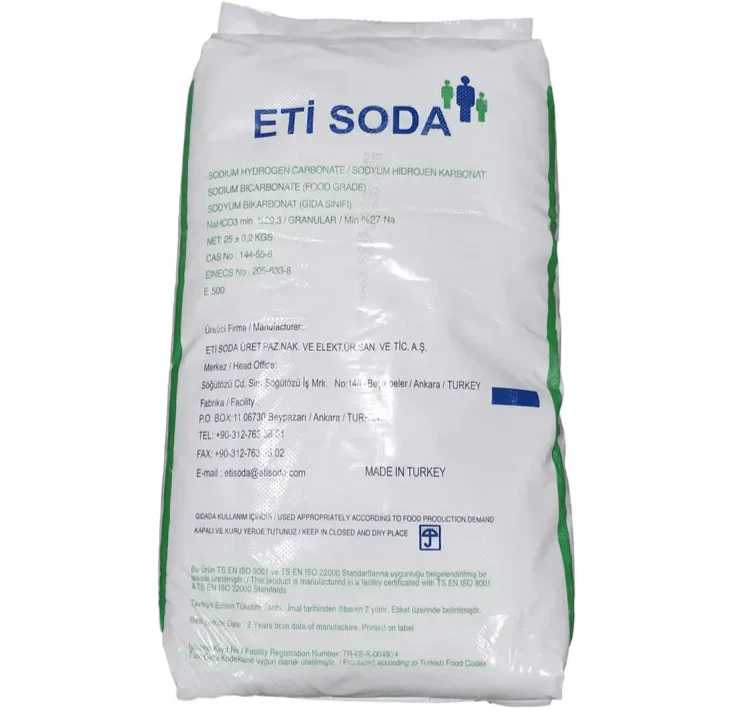 Sodium Bicarbonate FOOD GRADE 25kg | ETI Soda