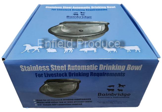 Bainbridge Stainless Steel Automatic Drinking Bowl - Image 2