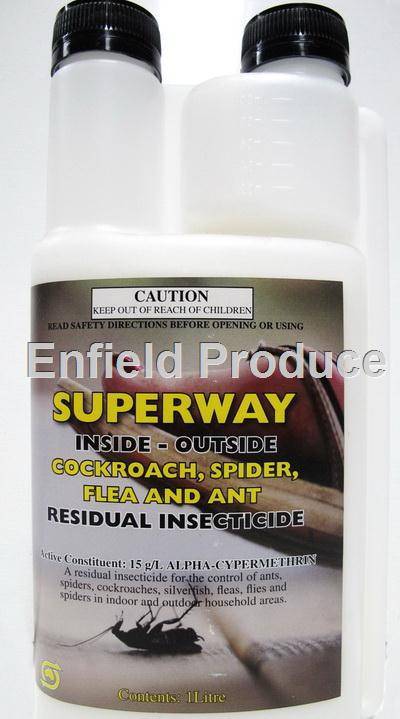 Superway Cockroach Killer Pest Control Insecticide 1 Litre (DISC) - Image 3