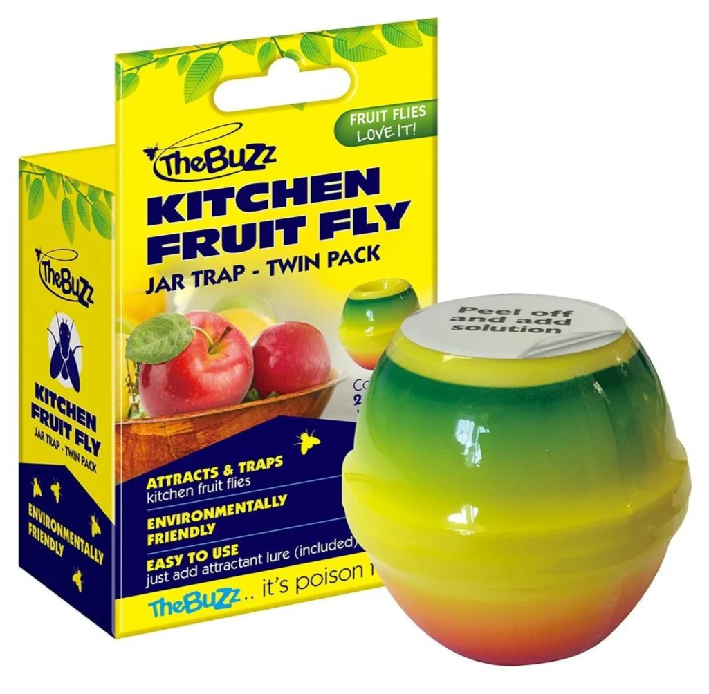 The Buzz Kitchen Fruit Fly Trap (2 Pack)