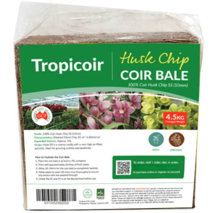 Tropicoir Husk Coir Chip Bale for Orchids - Image 2