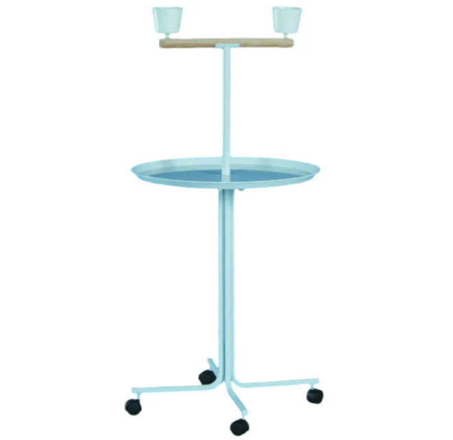 Bird Stand Parrot Stands on Wheels - Image 5