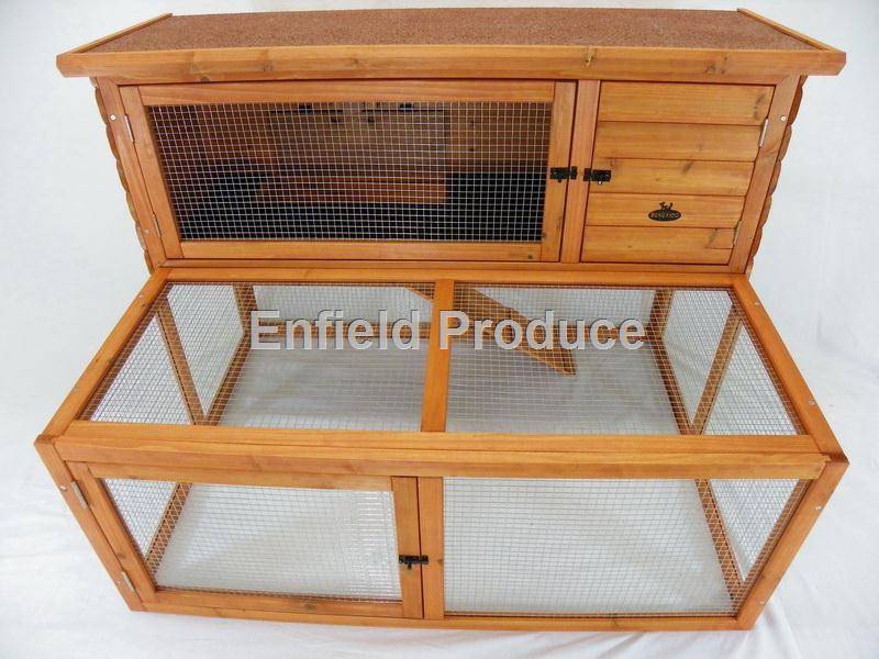 Double Storey Hutch with Run K107B - Bono - Image 2