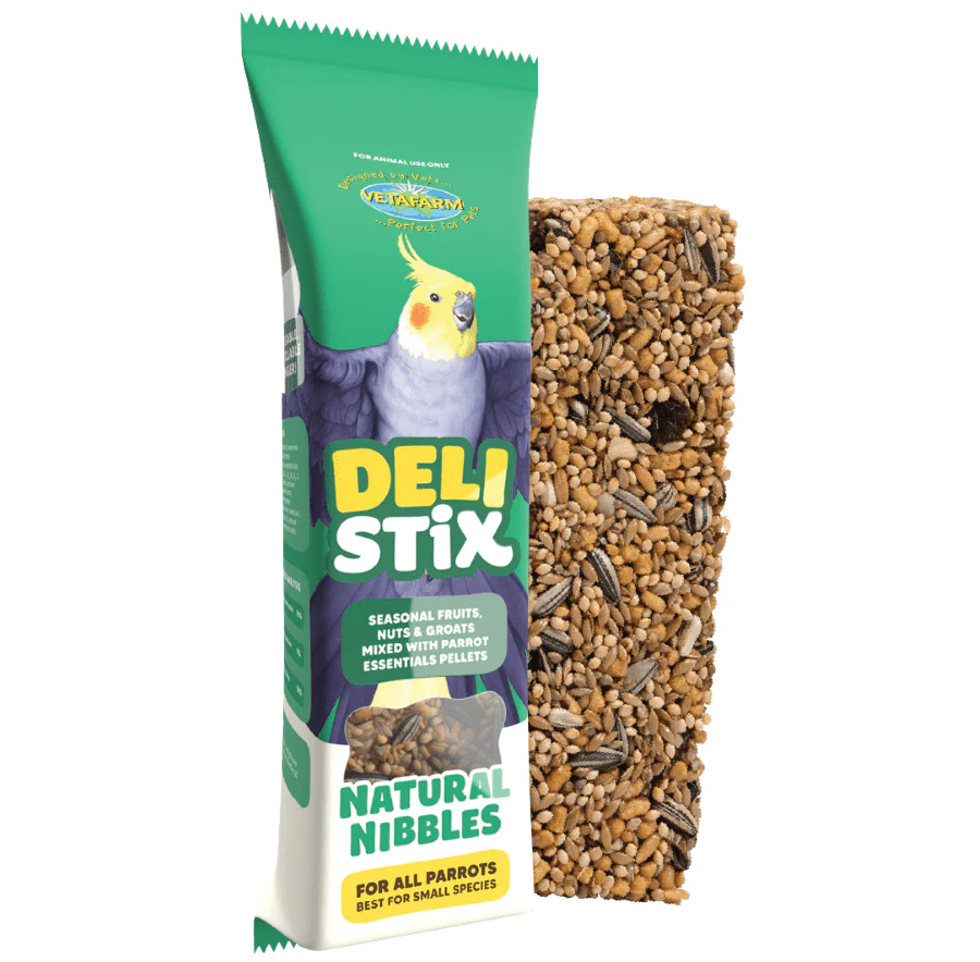 Vetafarm Deli Stix Natural Nibbles (Bird Food Treat) 100g