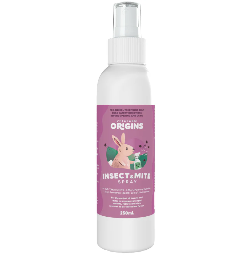 Vetafarm Origins Insect & Mite Liquidator for Small Animals RTU