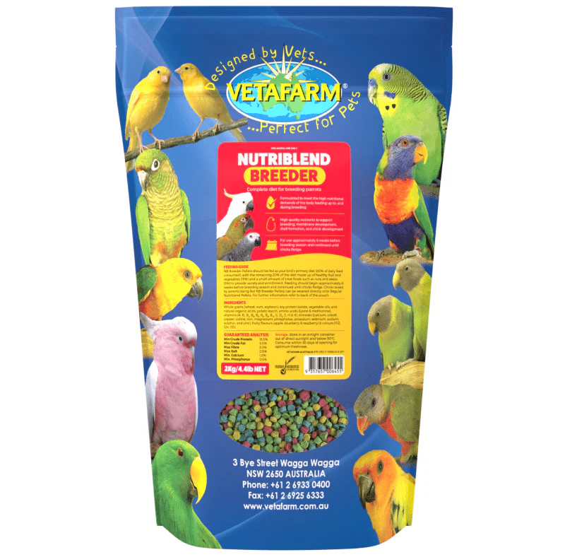 Vetafarm Nutriblend Pellets (Breeder Small)