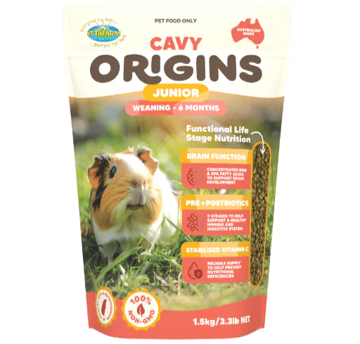 Vetafarm Origins Cavy JUNIOR 1.5kg