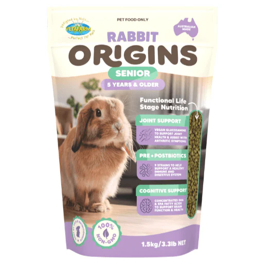 Vetafarm Origins Rabbit SENIOR 1.5kg