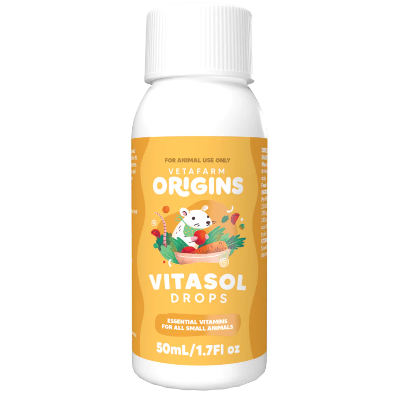 Vetafarm Vitasol Drops 50ml (Small Animal)