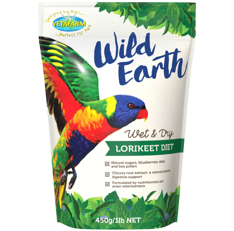Vetafarm Wild Earth Lorikeet Food Diet