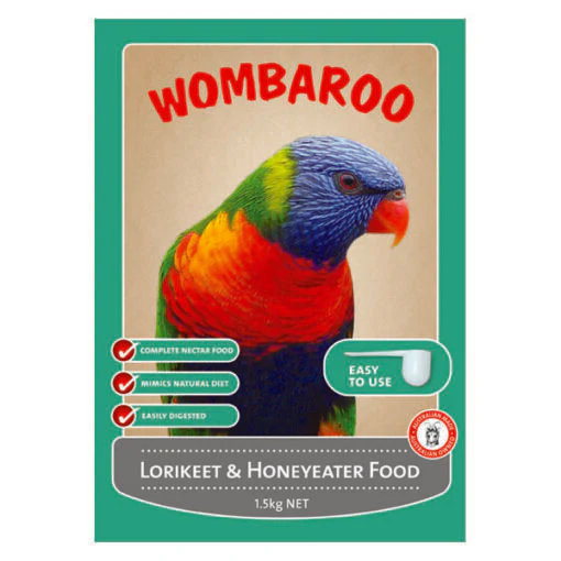 Wombaroo Lorikeet & Honeyeater Food (RED ENHANCED)