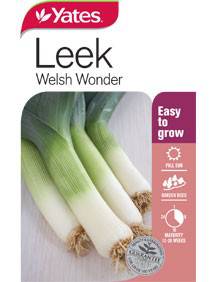 Yates Leek Seeds - Welsh Wonder