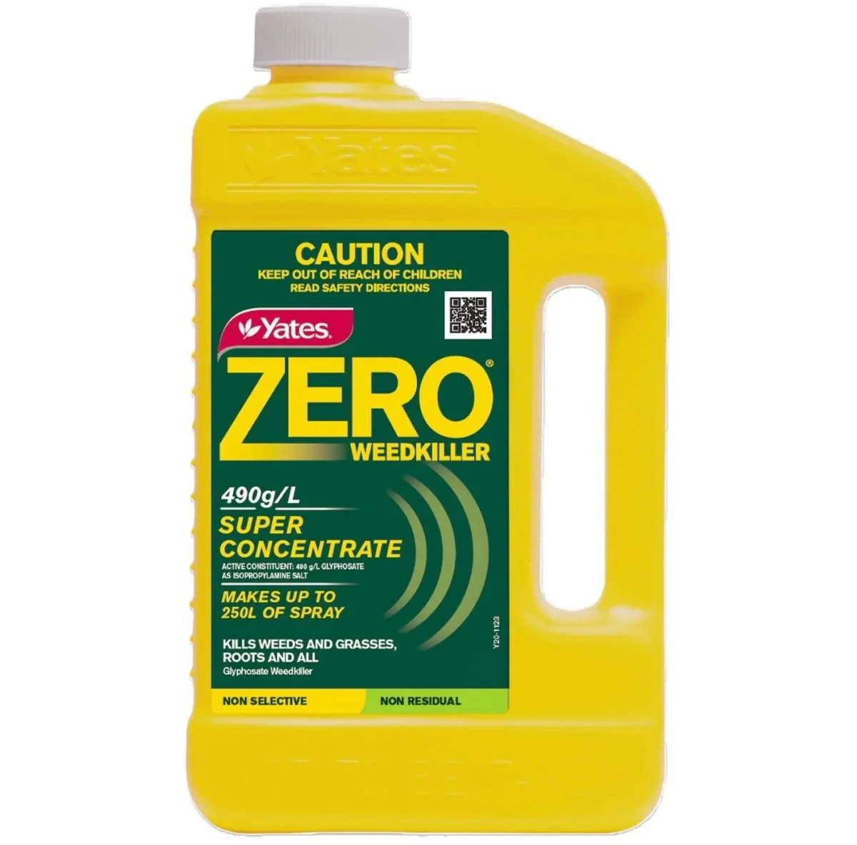 Yates Zero Glyphosate 490g/L Weed Killer Super Concentrate
