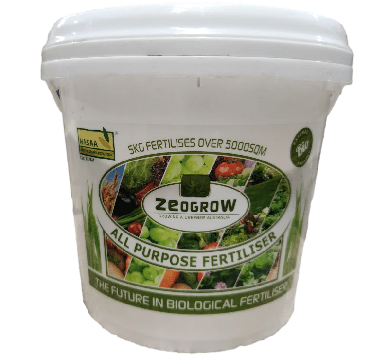 Zeogrow All Purpose Fertiliser with Trace Elements: Zeolite Based, Soluble & Organic